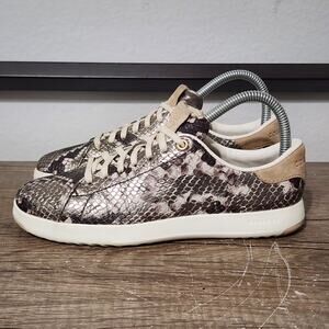 Cole Haan Grandpro Tennis Women’s Athletic Shoes Sneakers Size 6.5 Sparkle Snake